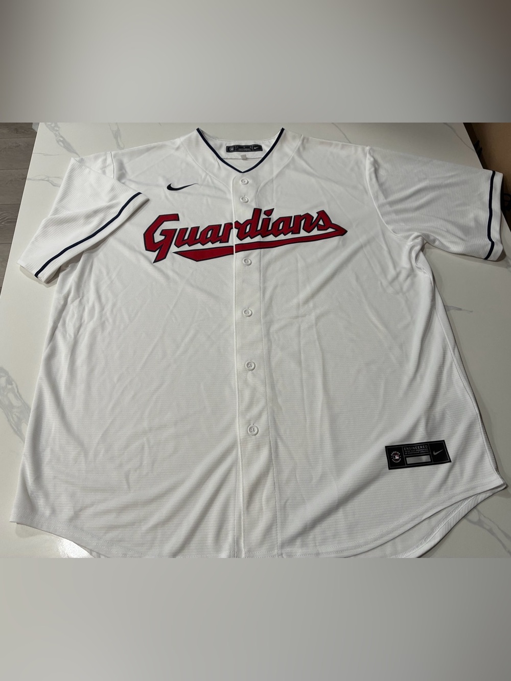 Cleveland Guardians Men’s Nike Home White Jersey (XL) Retails For $135